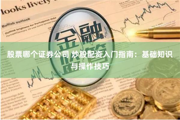 股票哪个证券公司 炒股配资入门指南：基础知识与操作技巧